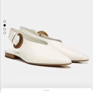 Vince Cecily Leather Buckle Shoe